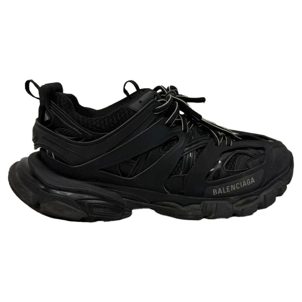 Balenciaga Track Sneakers in Black Polyurethane - Picture 1 of 12